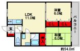 リバティ館の間取り画像