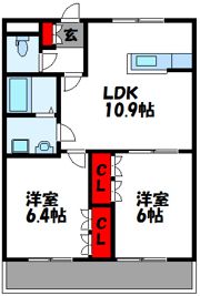 コリーナベルデIIの間取り画像