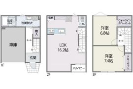 ラフィネメゾン糸島の間取り画像