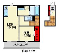 ブラン惣利の間取り画像