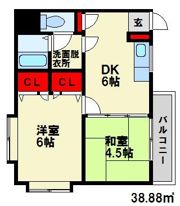 Pearl Court春日原の間取り画像