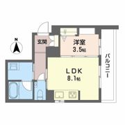 プロキオン大濠の間取り画像