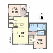 グランフォレスト赤坂の間取り画像