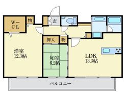 J-PLACE天神東の間取り画像