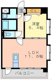 ドミール箱崎MIIIの間取り画像