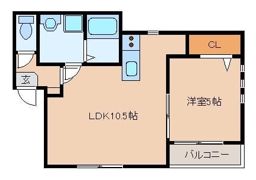 プルデント美野島の間取り画像