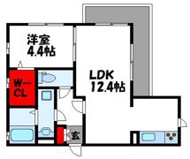 ライフガーデン上府北の間取り画像