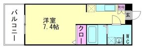 ライフステージ二日市壱番館の間取り画像