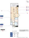 F・PARC西新の間取り画像
