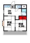 みどりヶ丘ハイツの間取り画像