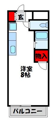 サンフィールドII古賀の間取り画像