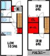 Rays terrace Tsuyazakiの間取り画像