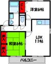 グリーンヒルズの間取り画像