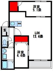 ペーナ・バリオIの間取り画像
