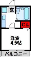 ジュネスシティ駅前の間取り画像