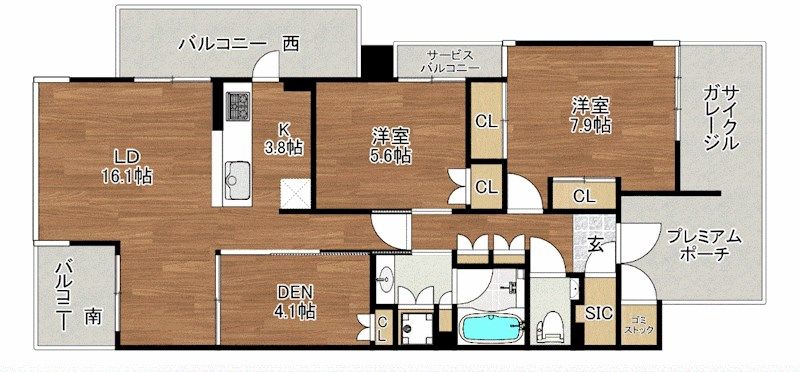 間取図