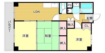 ルーセント高宮の間取り画像