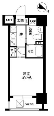 エンクレスト大手門の間取り画像