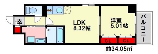 LINK’s Mの間取り画像