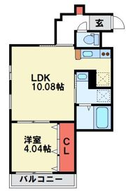 Cherim吉塚IIの間取り画像