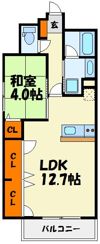 プレスタイル博多駅南IIの間取り画像