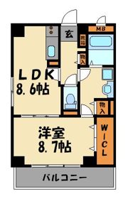 ノーヴァルーチェ高砂の間取り画像