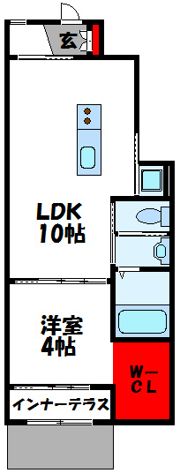 エスペランサイーストの間取り画像