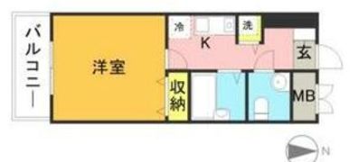 アコール住吉の間取り画像