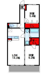 ソシアの間取り画像