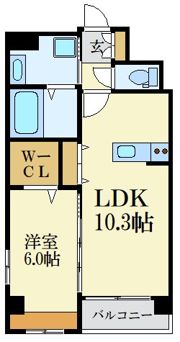 エージュ山王の間取り画像