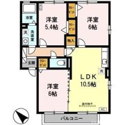 レジデンスイーグルの間取り画像