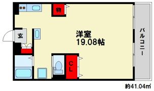 プレースコートの間取り画像
