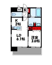 サニークレスト東比恵の間取り画像