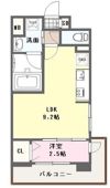 ヴィラージュ博多駅南の間取り画像