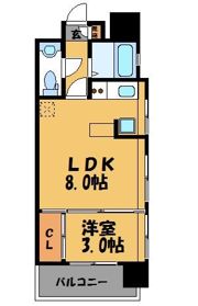 エステートモア・薬院ネストの間取り画像