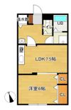 荒江コーポの間取り画像