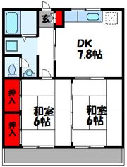 第3堺ビルの間取り画像