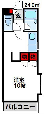 ベルメゾン新宮の間取り画像