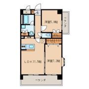 アンバーサルMの間取り画像
