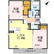 リヴェール馬出の間取り画像