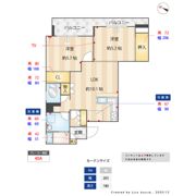 大濠パークハイツの間取り画像