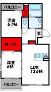 エタニティ参番館の間取り画像