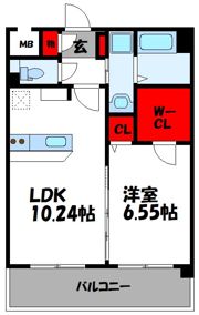 タウンズ神ノ前の間取り画像