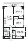 ライオンズマンション高砂第2の間取り画像