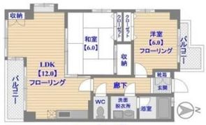 エスピラード藤崎の間取り画像