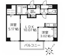 MODERN PALAZZO天神AXIAの間取り画像