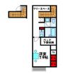 レオパレスパストラルウィンドの間取り画像