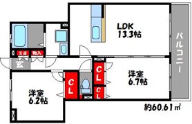 エルパティオBの間取り画像