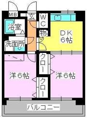 グランコートの間取り画像