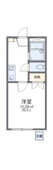 レオパレス師岡の間取り画像